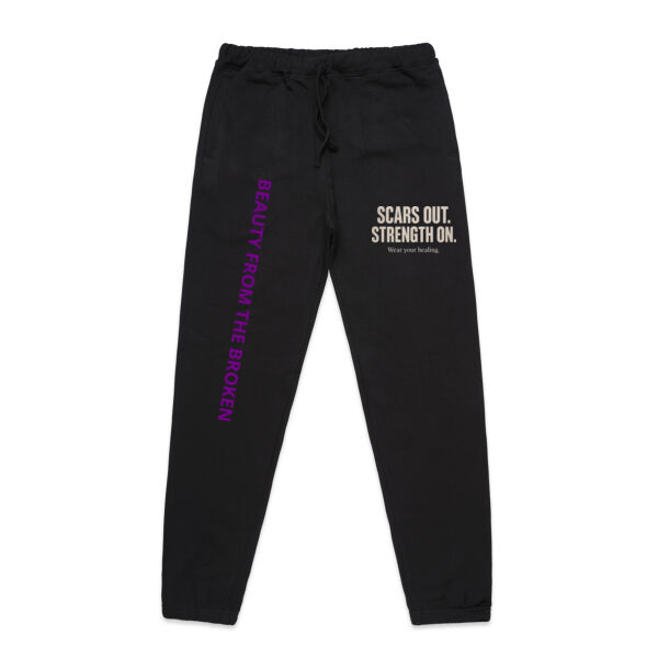 UNISEX TRACKIES. BEAUTY FROM.. PURPLE Thumbnail