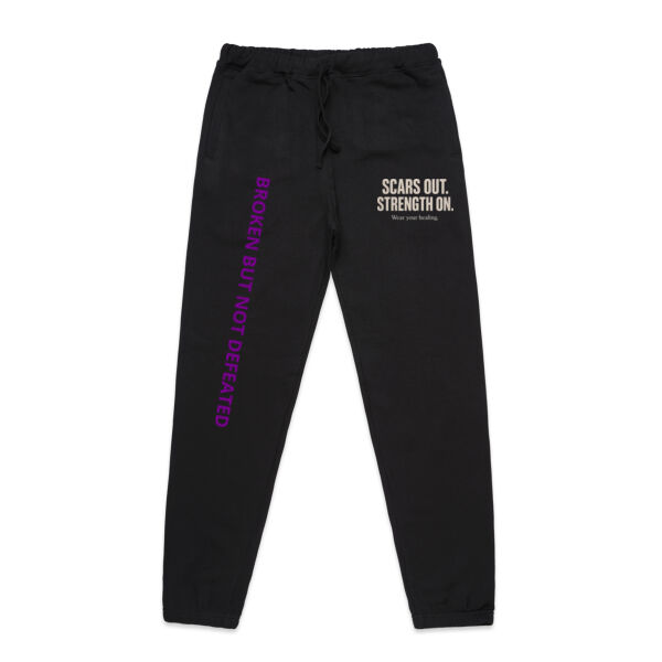 UNISEX TRACKIES.. BROKEN.. PURPLE Thumbnail